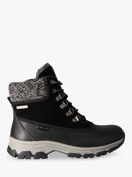 Кожаные прогулочные ботинки Josef Seibel Wynter 02, черные