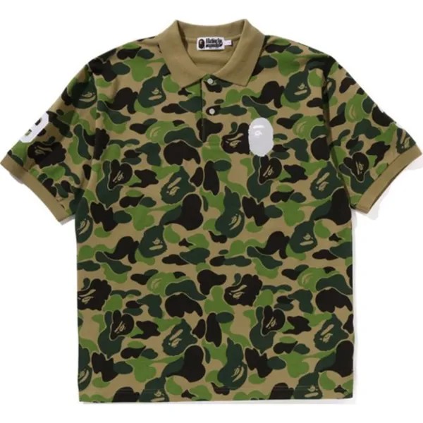 Рубашка поло унисекс A Bathing Ape, зеленый