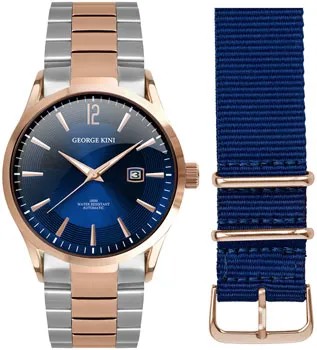 Fashion наручные  мужские часы George Kini GK.19.R.4R.5.SR.0. Коллекция Gents Collection