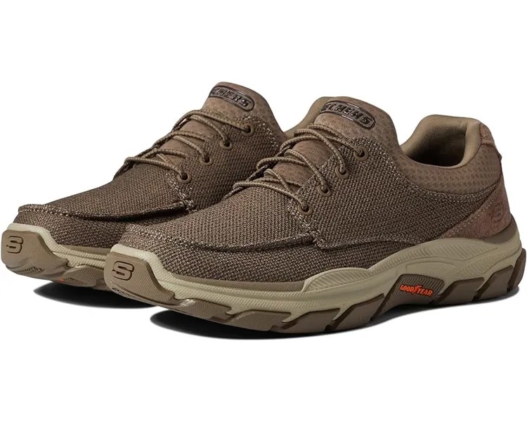 Кроссовки SKECHERS Relaxed Fit Respected - Sartell, цвет Light Brown