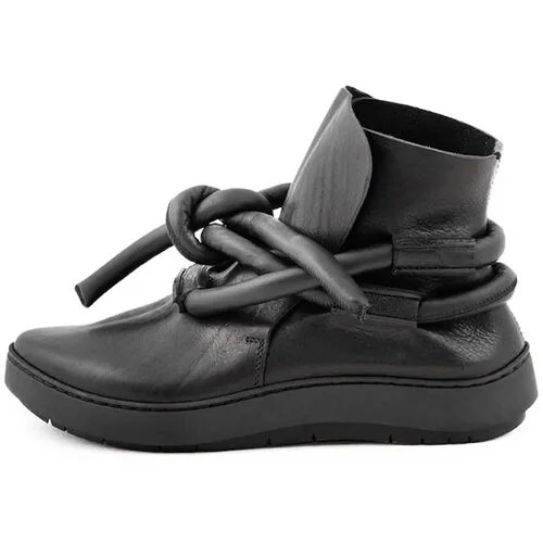 Ботинки  Trippen,натуральная кожа, размер 39, черный