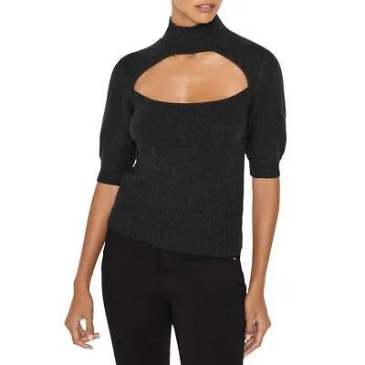 Женская серая трикотажная рубашка Frame с воротником-воронкой, свитер XS BHFO 0827