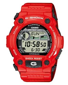 Японские наручные  мужские часы Casio G-7900A-4E. Коллекция G-Shock