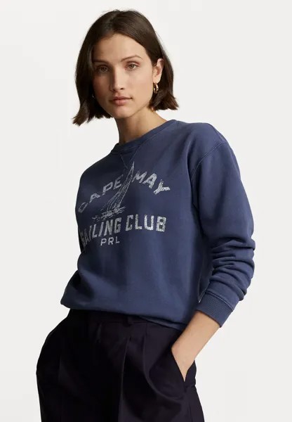 Толстовка Polo Ralph Lauren Cape May Long Sleeve, темно-синий бостон