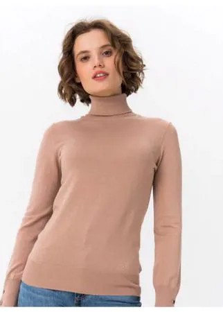 Тонкий джемпер с высоким горлом GUESS JEANS W1BR19Z2V60G1DA Бежевый 46