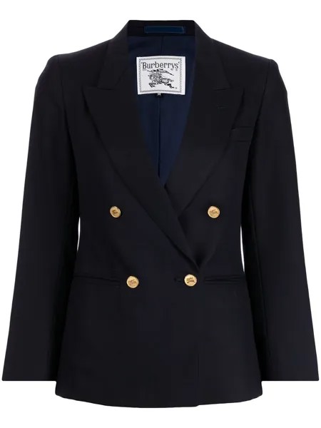Burberry Pre-Owned двубортный жакет 1990-х годов