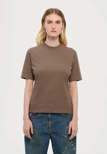 Базовая футболка MOCK NECK TEE Filippa K, светло-коричневый