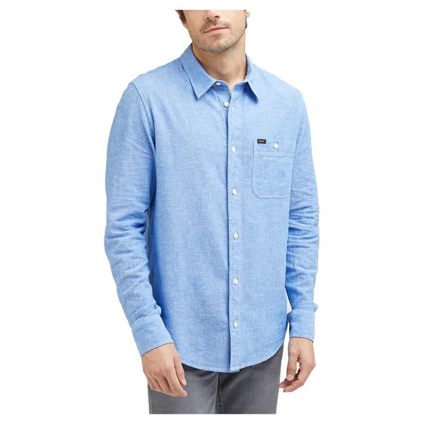 Рубашка с длинным рукавом Lee Sure, синий