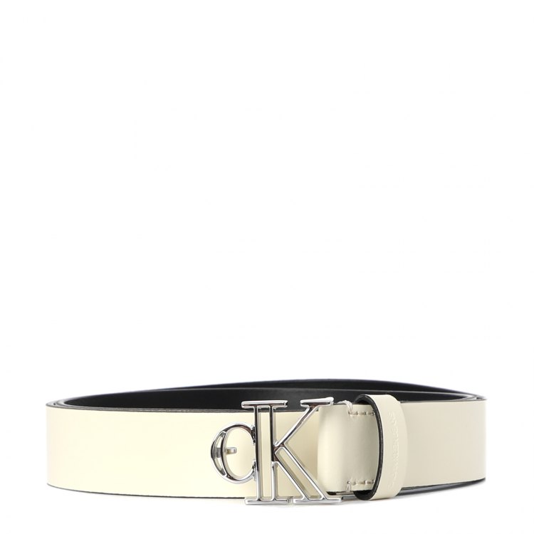 Ремень женский Calvin Klein Jeans K60K608290 молочно-белый, 80 см