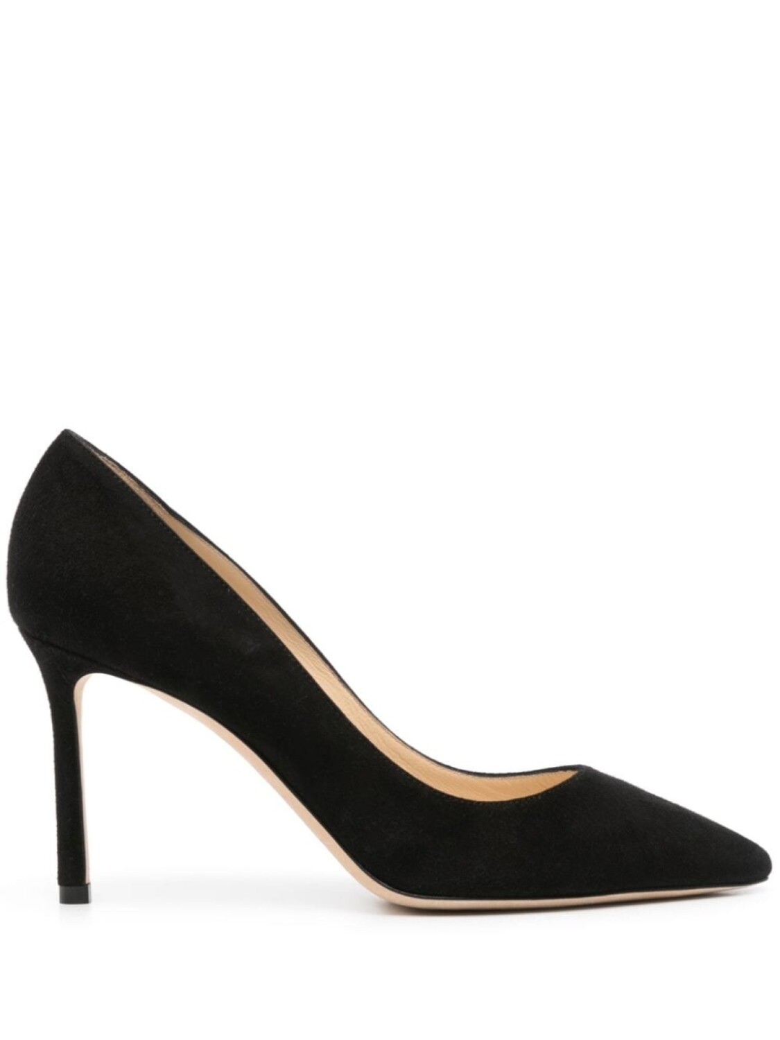 Jimmy Choo туфли из замши 90 мм, черный