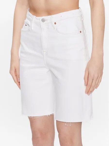 Джинсовые шорты стандартного кроя Tommy Jeans, белый