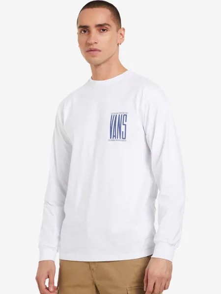 Лонгслив мужской Vans Type Stetch, Белый