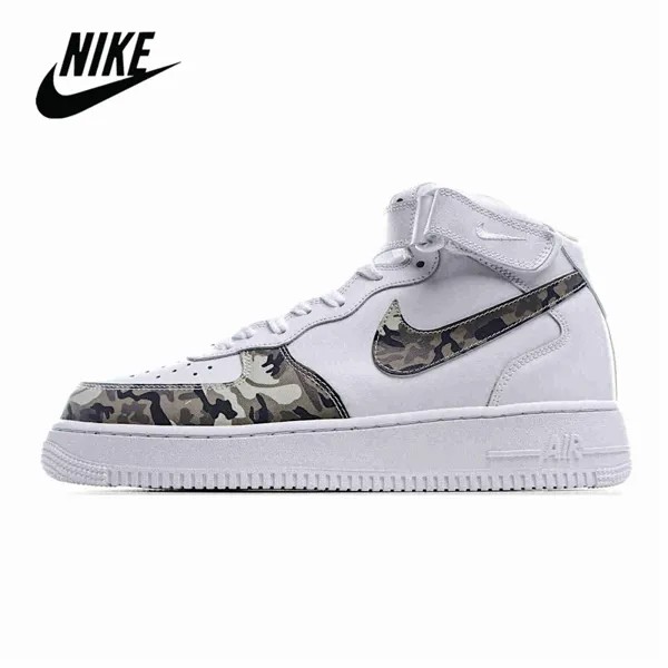 Женские камуфляжные кроссовки Nike Air Force 1 Jungle, размер 36-40 19304-003