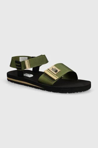 Сандалии The North Face, зеленый