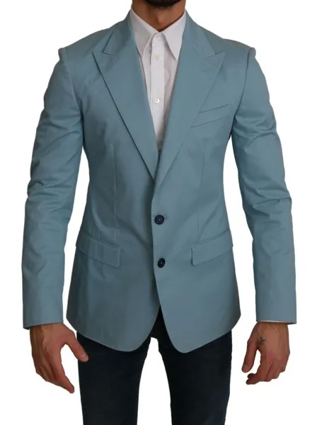 DOLCE - GABBANA Блейзер MARTINI Синяя приталенная куртка IT48/ US38 /M Рекомендуемая розничная цена 2500 долларов США