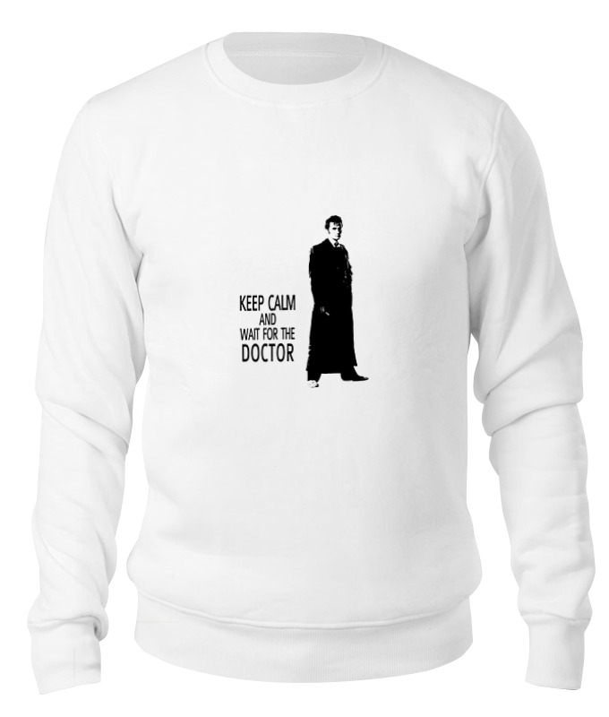 Свитшот унисекс Printio Doctor who белый M
