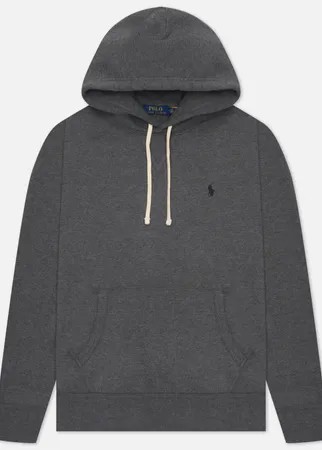 Мужская толстовка Polo Ralph Lauren Embroidered Pony Fleece Hoodie, цвет серый, размер M