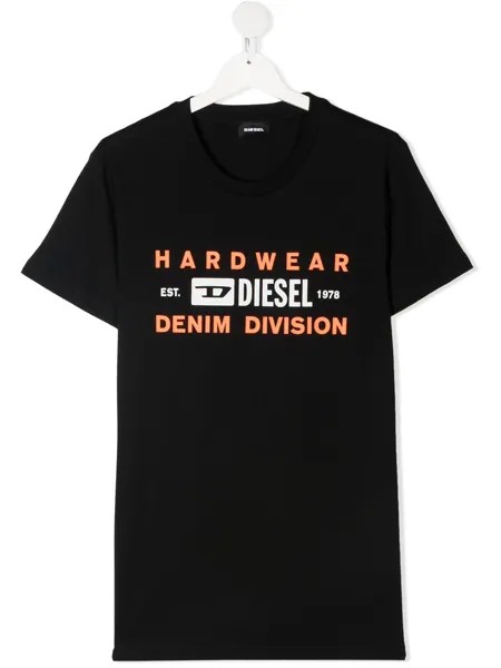 Diesel Kids футболка с графичным принтом
