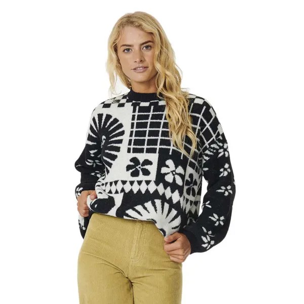 Свитер Rip Curl Sun Club Crew Neck, черный