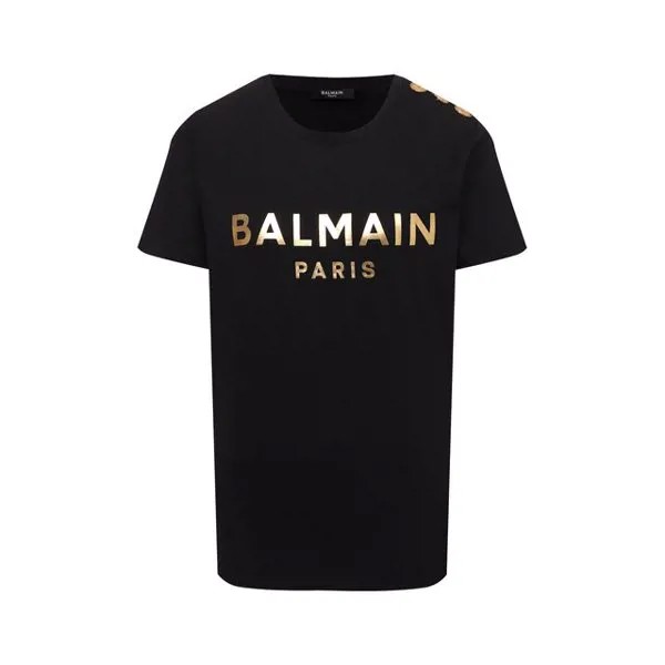 Хлопковая футболка Balmain