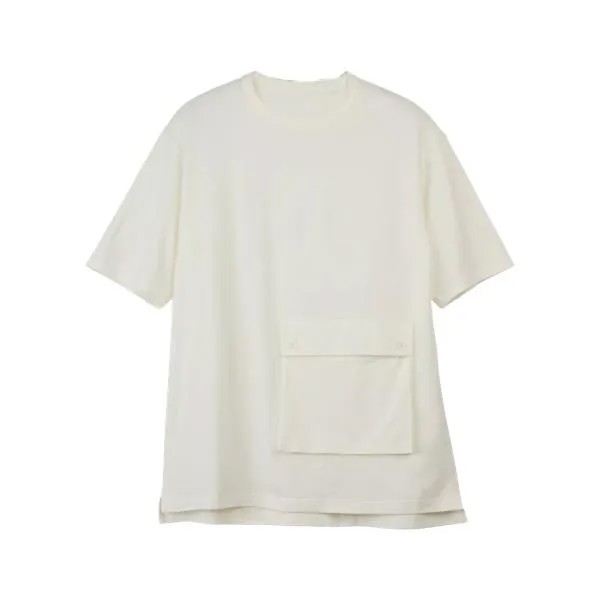 Футболка t-shirt mit aufgesetzter tasche white white Y-3, мультиколор