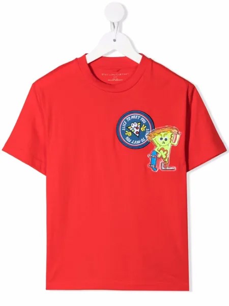Stella McCartney Kids футболка с графичным принтом