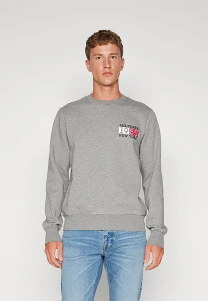 Толстовка New York Flag Tommy Hilfiger, цвет medium grey heather