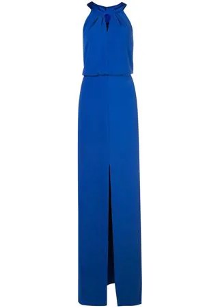 Halston Heritage платье с вырезом капелькой