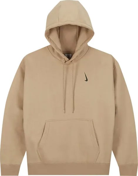Худи Nike x Billie Eilish NRG Fleece Hoodie 'Mushroom/Sequoia', загар