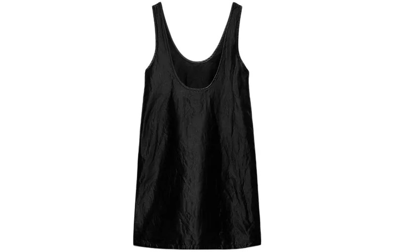 Платье-комбинация женское черное Zara