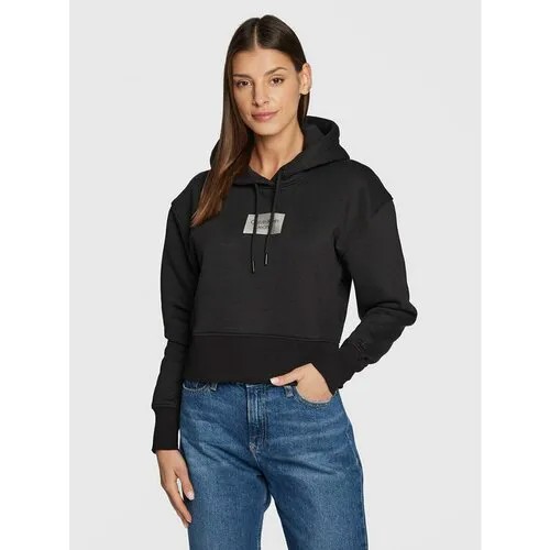 Худи Calvin Klein Jeans, размер XXL [INT], черный