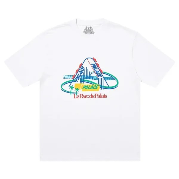 Футболка Palace French Ones T-Shirt 'White', белый