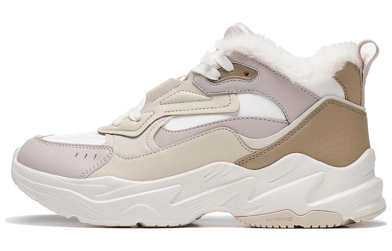 Кроссовки LINING Defender Lifestyle Shoes Women's Low-top Off White, цвет Off White
