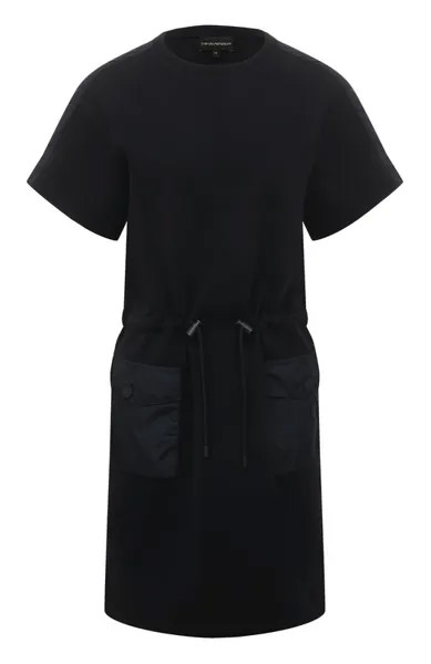 Хлопковое платье Emporio Armani