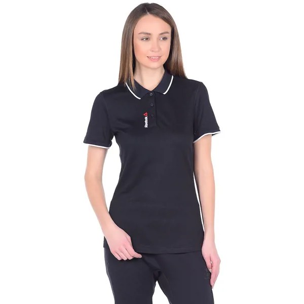 Футболка-поло женская Reebok AZ1644 черная XL