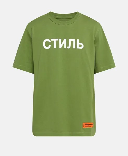 Футболка Heron Preston, цвет Moss