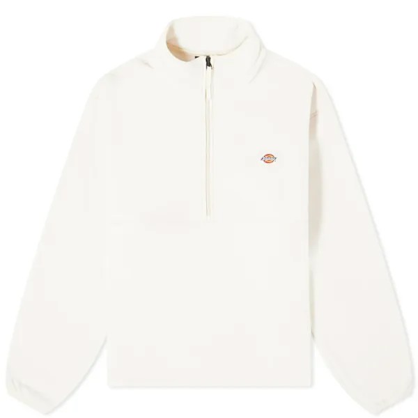 Свитшот Dickies Louisburg Quarter Zip Fleece, светло-серый