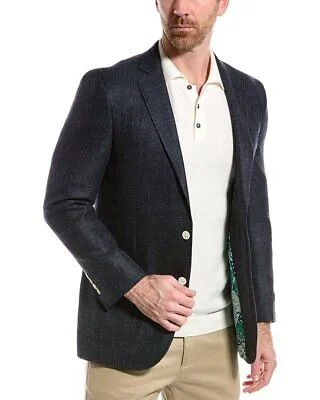 Мужской пиджак Brooks Brothers Regent Fit из шерсти, шелка и льна