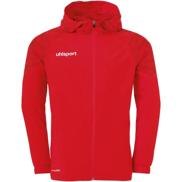 Куртка с капюшоном GOAL 25 EVO WOVEN HOOD JACKET UHLSPORT, цвет rot