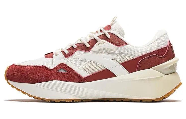 Кроссовки ANTA HERITAGE Lifestyle Shoes Women's Low-top White/red, красный