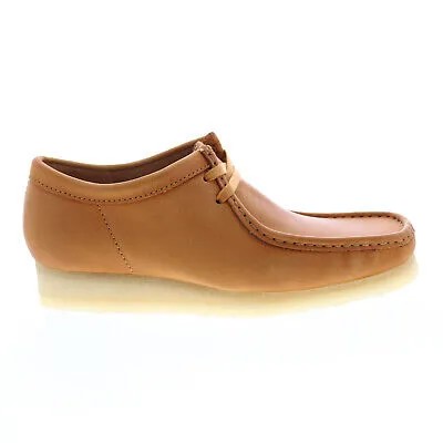 Clarks Wallabee 26168842 Мужские коричневые оксфорды и повседневная обувь на шнуровке 11