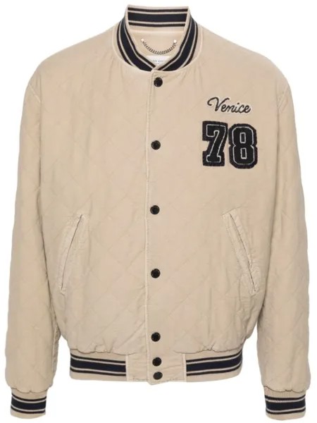 Golden Goose бомбер Journey, нейтральный цвет