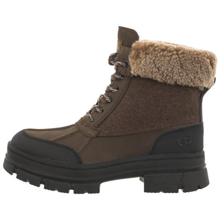 Зимние ботинки женские коричневые Ugg