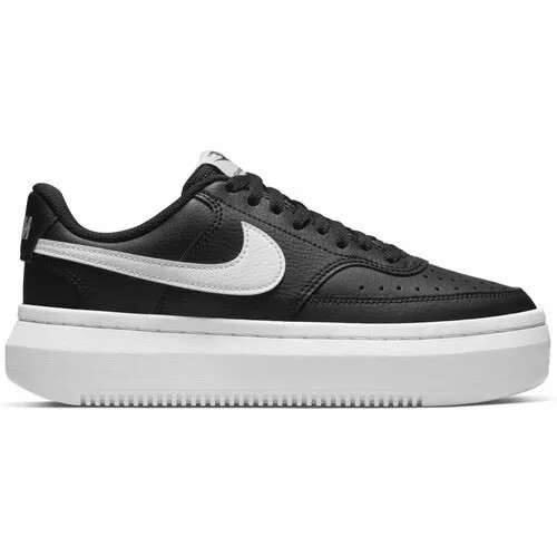 Кеды NIKE Nike Court Vision Alta Leather, размер 8.5 US, чёрный