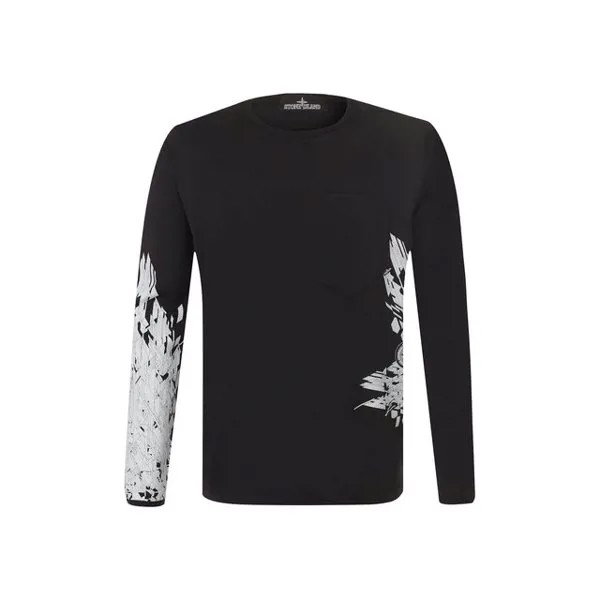 Хлопковый лонгслив Stone Island Shadow Project