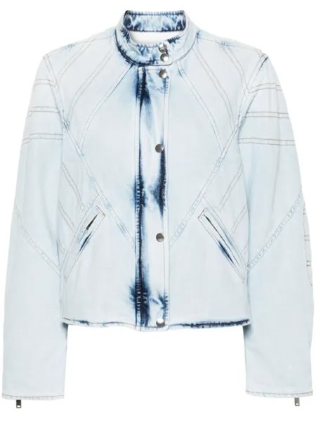 ISABEL MARANT джинсовый пуховик Chady, синий