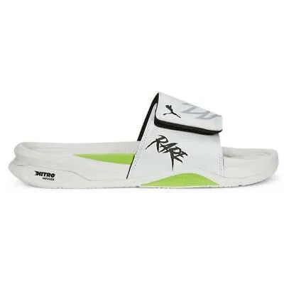 Мужские белые повседневные сандалии Puma Mb.02 Dream Nitro Slide 39129402