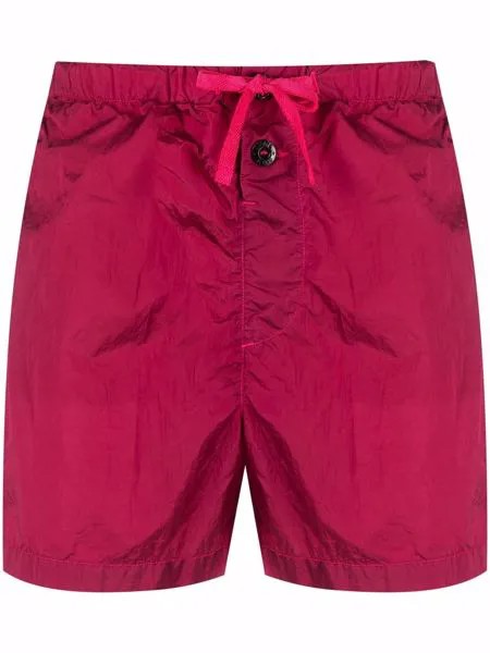 Stone Island плавки-шорты с нашивкой Compass
