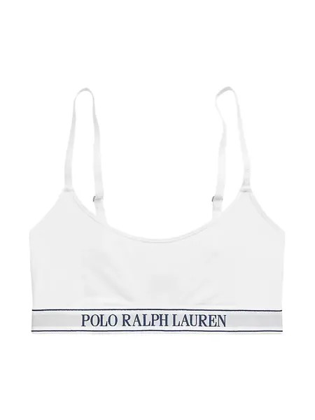 Бюстгальтер без косточек Essentials Polo Ralph Lauren, цвет white cloud