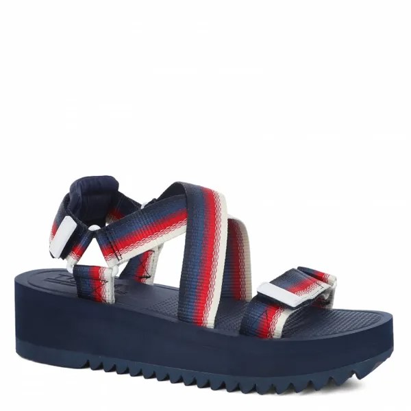 Сандалии женские Tommy Jeans EN0EN00928_2349267 синие 37 EU
